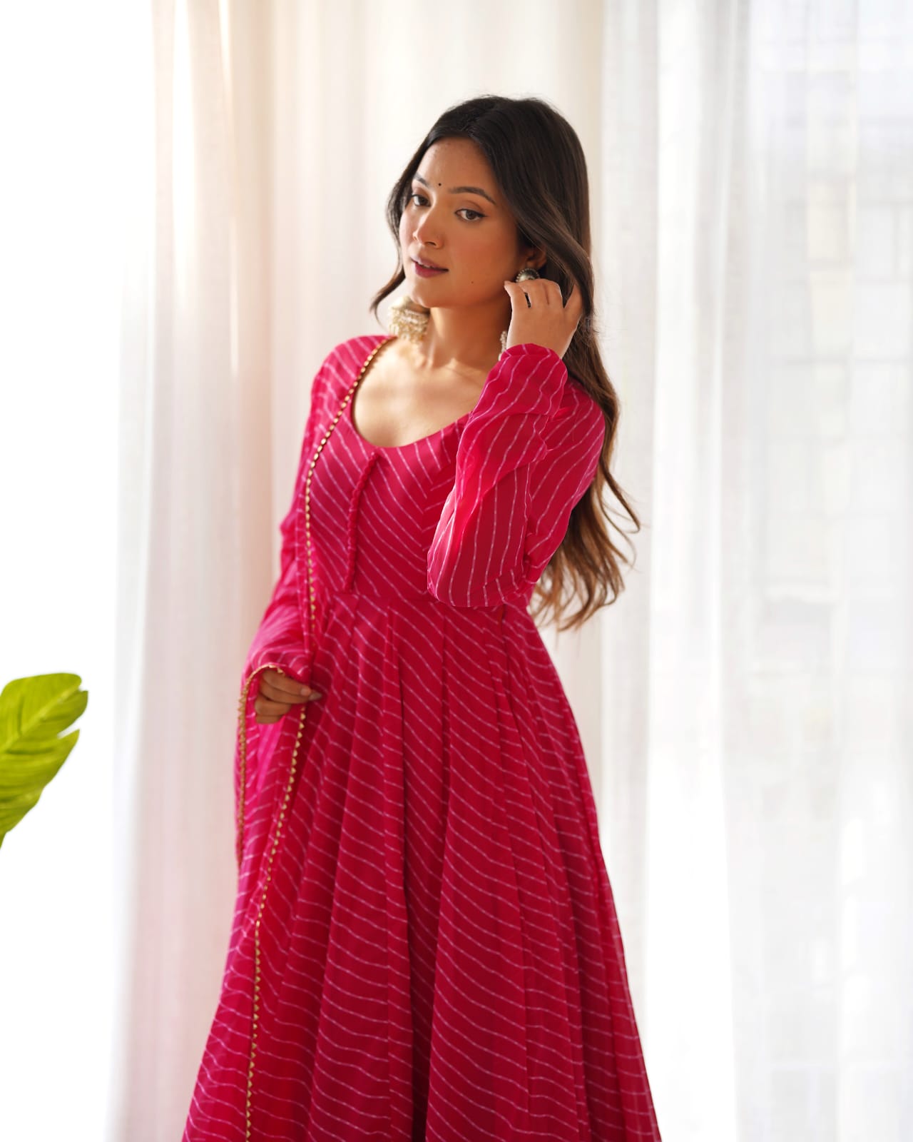 Fully Stitched Anarkali - Georgette
