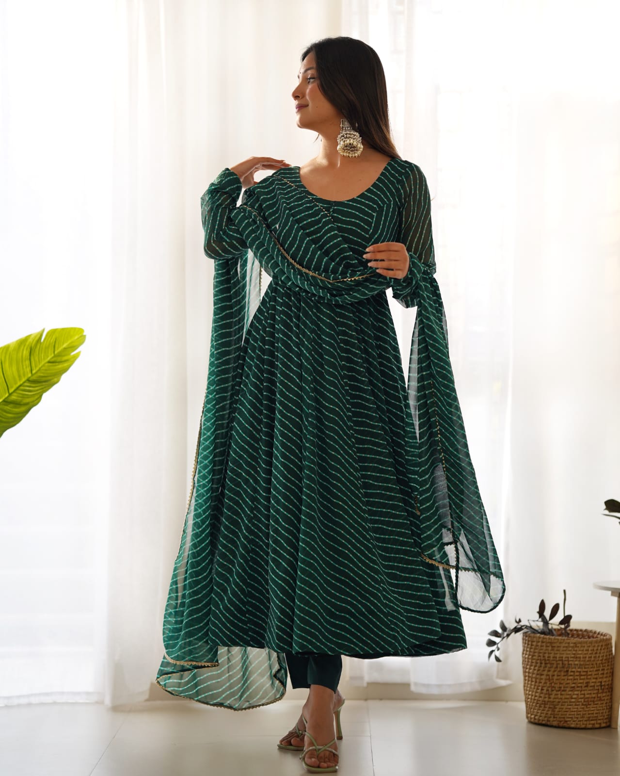 Fully Stitched Anarkali - Georgette