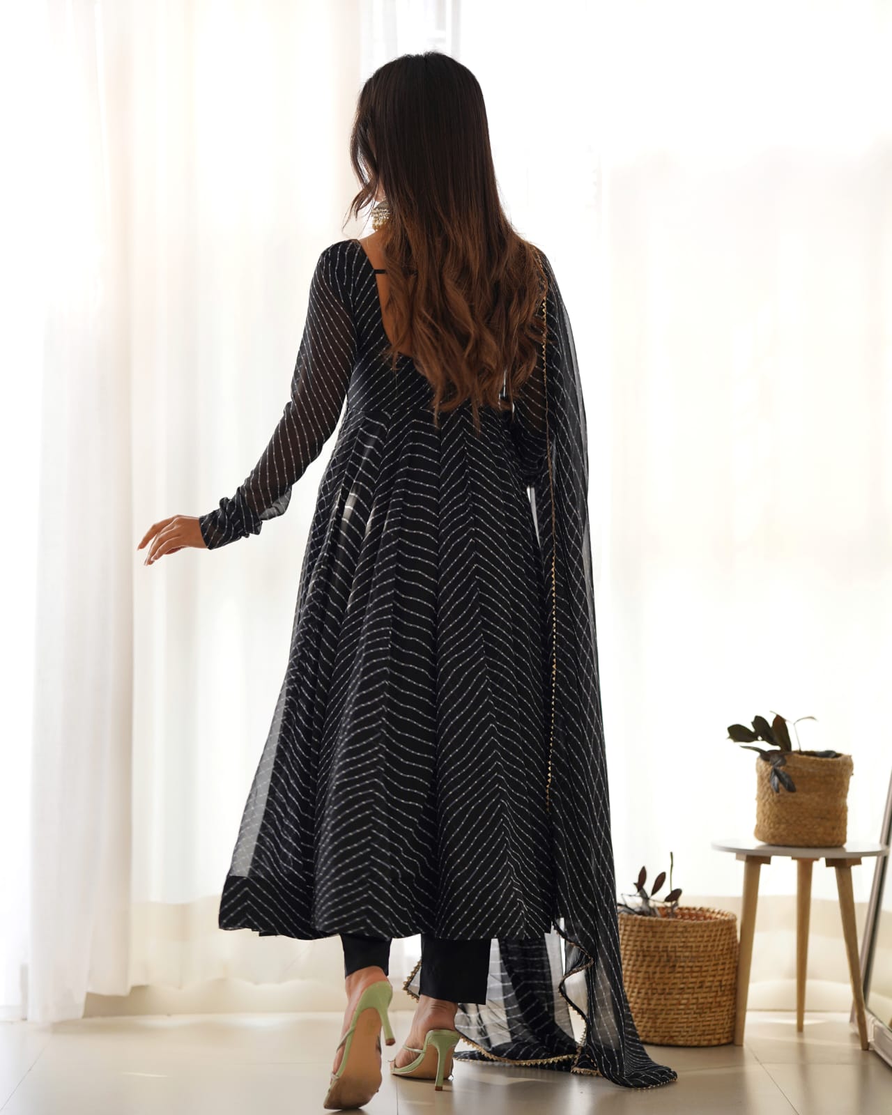 Fully Stitched Anarkali - Georgette