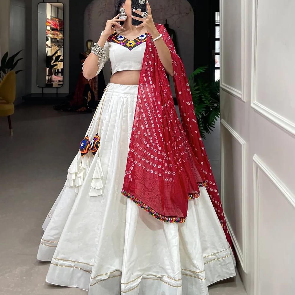 Fully Stitched Lehnga - Cotton