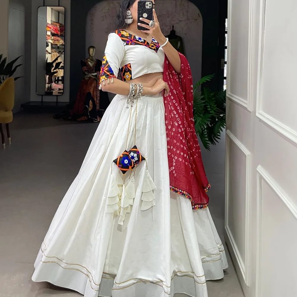 Fully Stitched Lehnga - Cotton