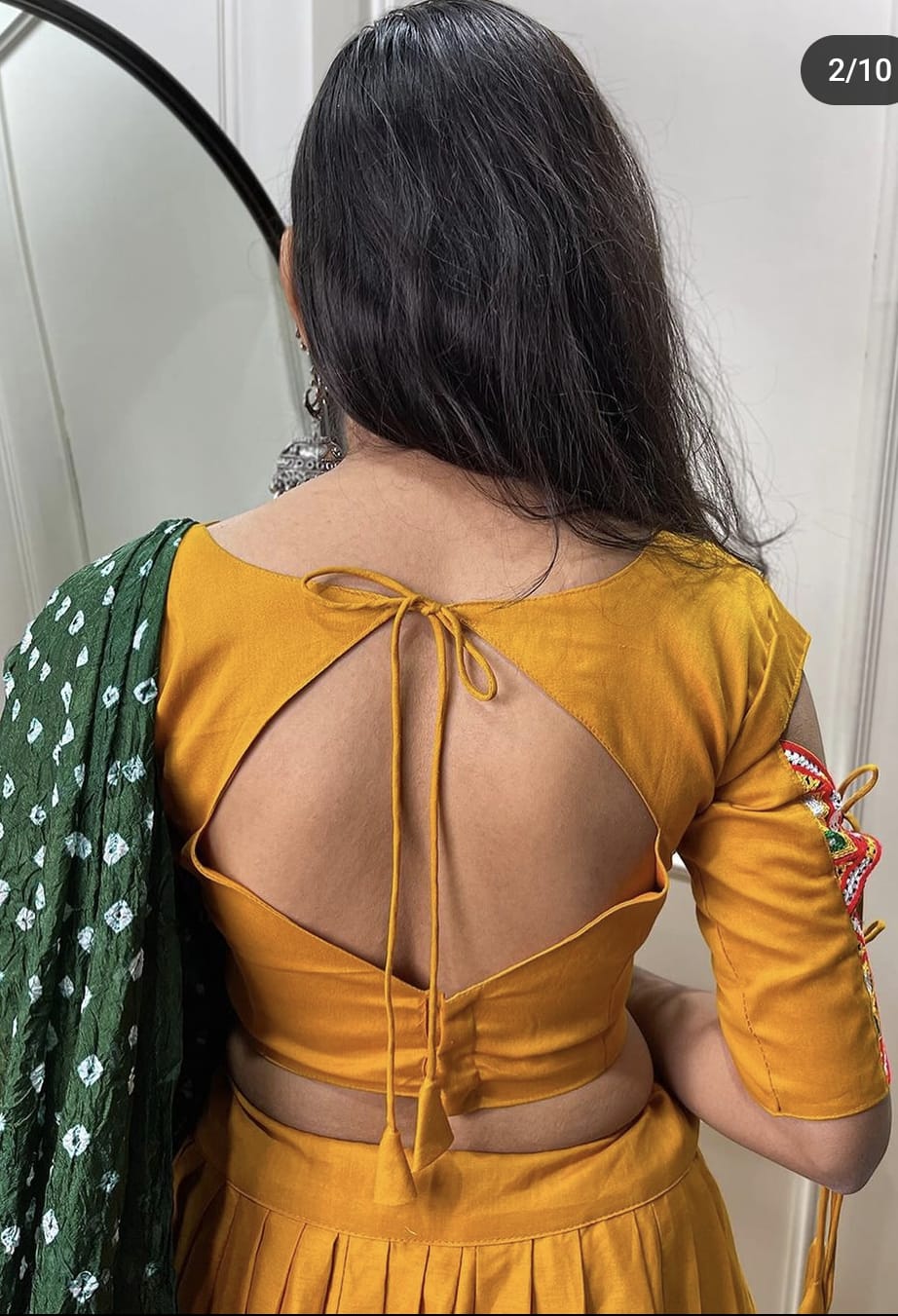 Fully Stitched Lehnga - Cotton