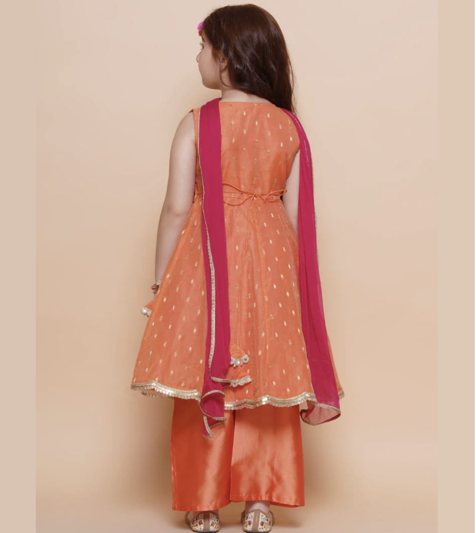 Fully Stitched Anarkali - Silk Blend