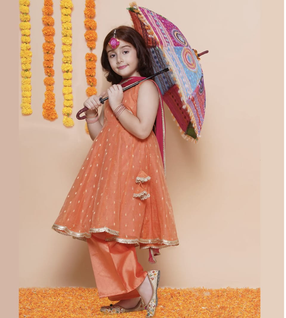 Fully Stitched Anarkali - Silk Blend