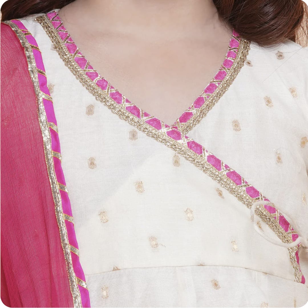 Fully Stitched Anarkali - Silk Blend