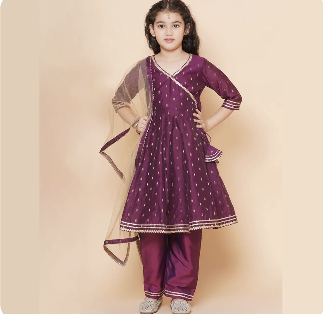 Fully Stitched Anarkali - Silk Blend