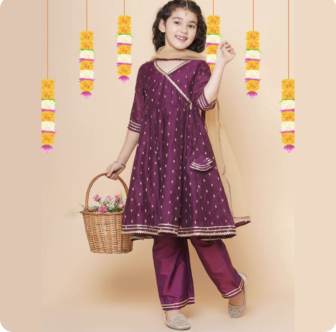 Fully Stitched Anarkali - Silk Blend