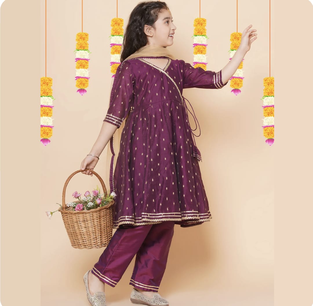 Fully Stitched Anarkali - Silk Blend