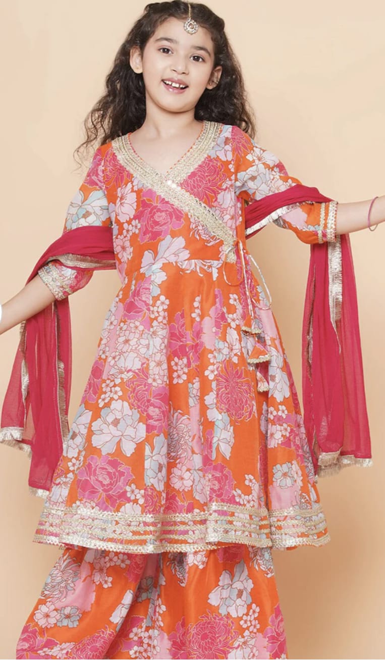 Fully Stitched Anarkali - Silk Blend