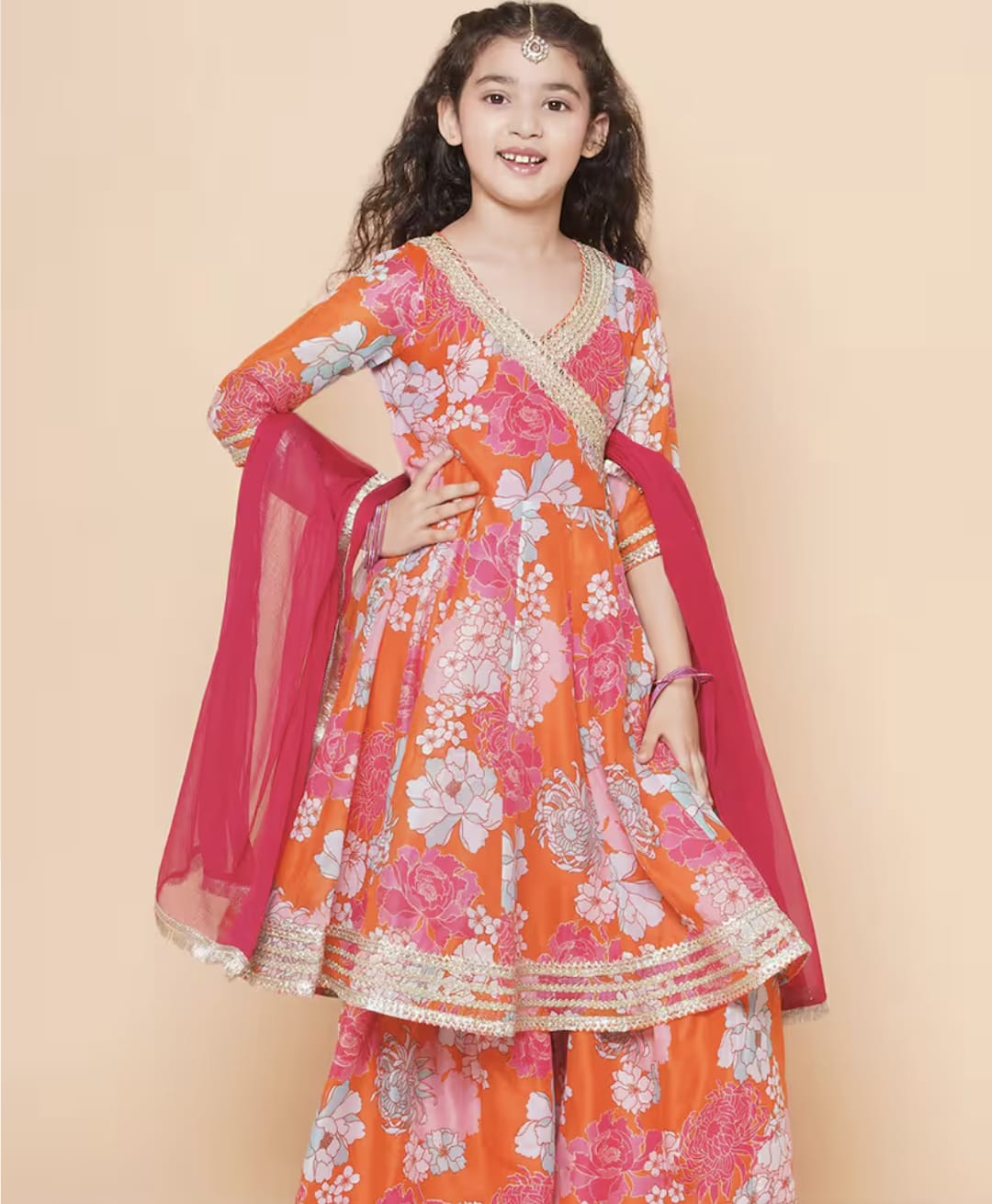 Fully Stitched Anarkali - Silk Blend