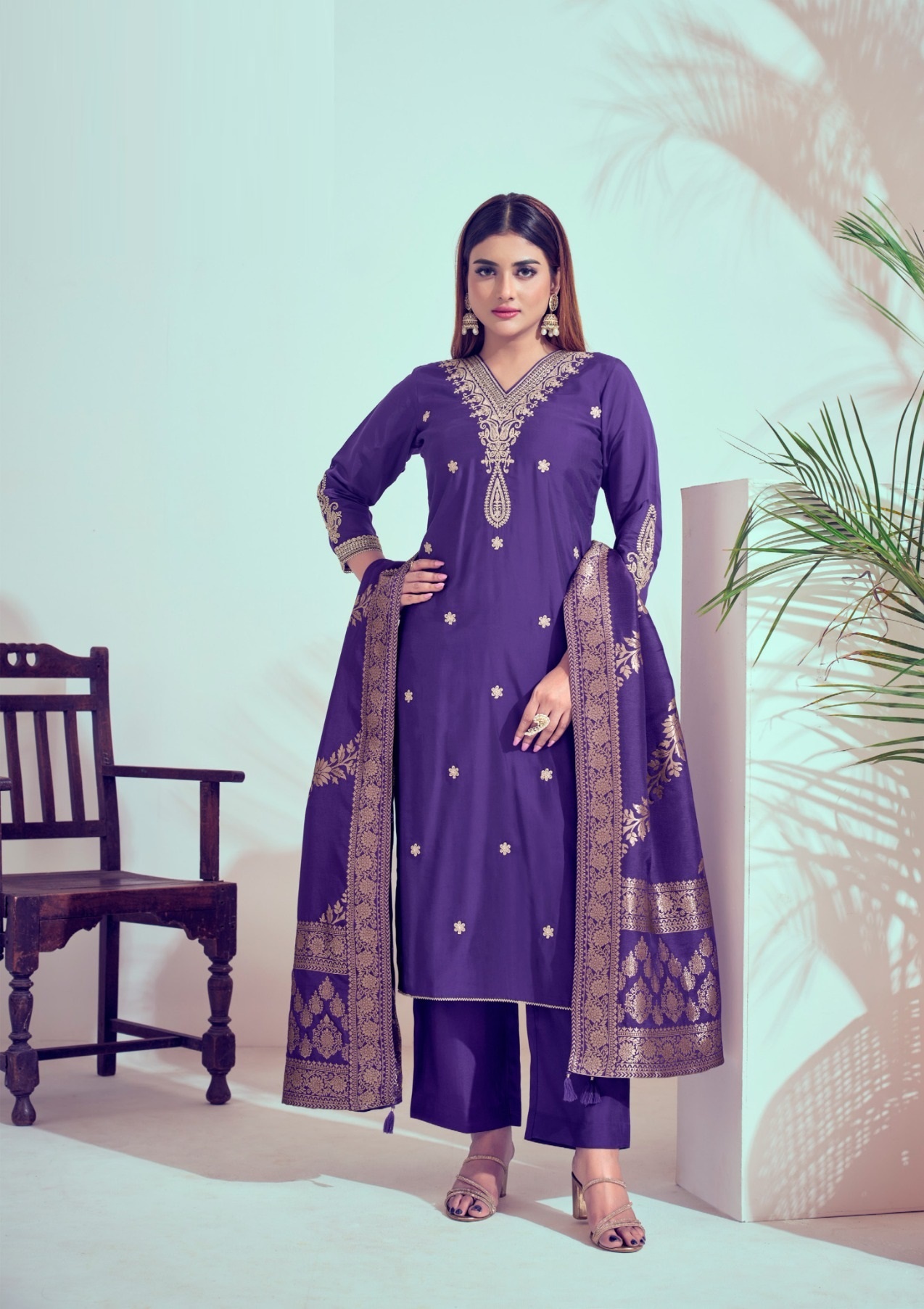 Fully Stitched Suits - Roman Silk