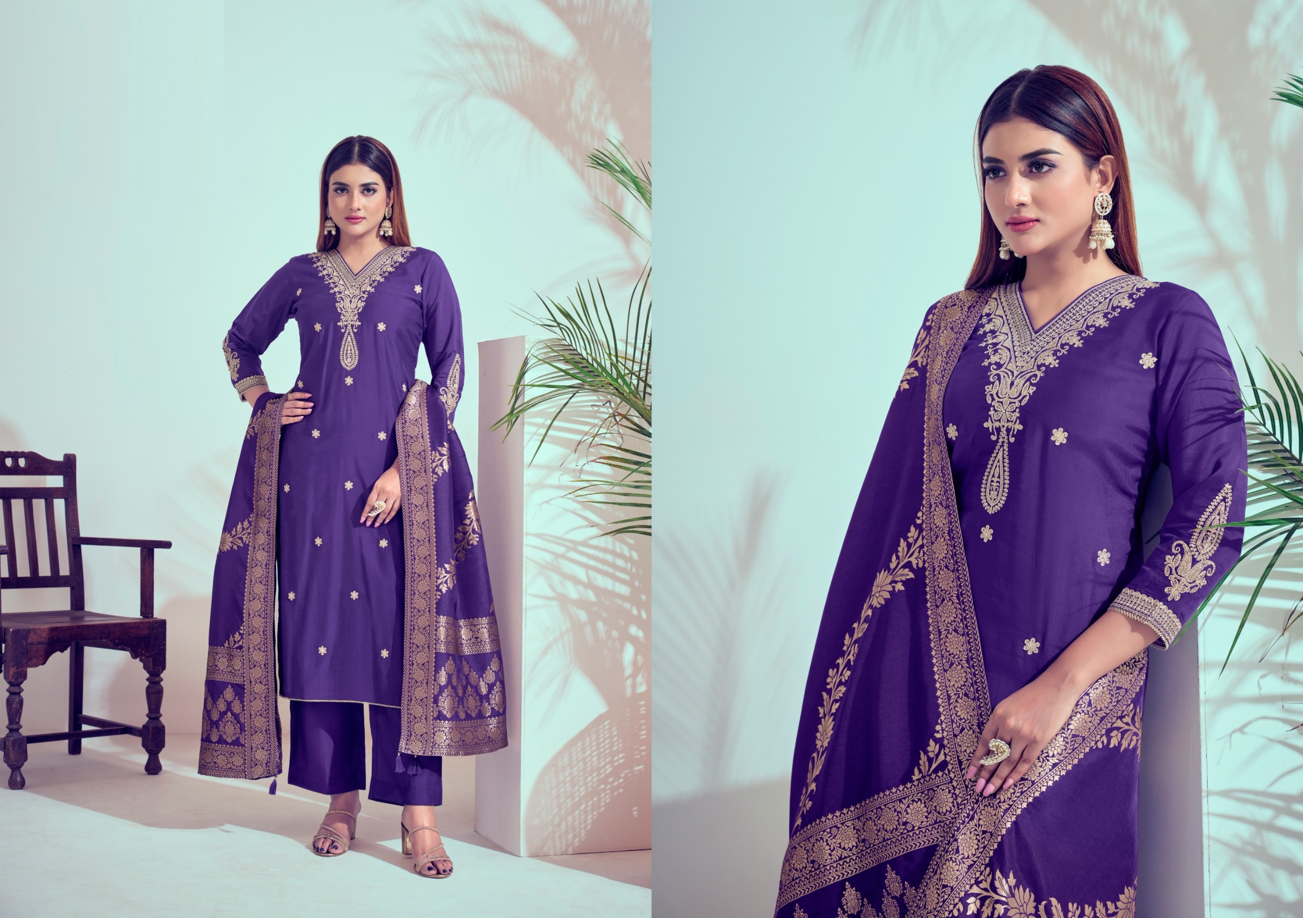 Fully Stitched Suits - Roman Silk