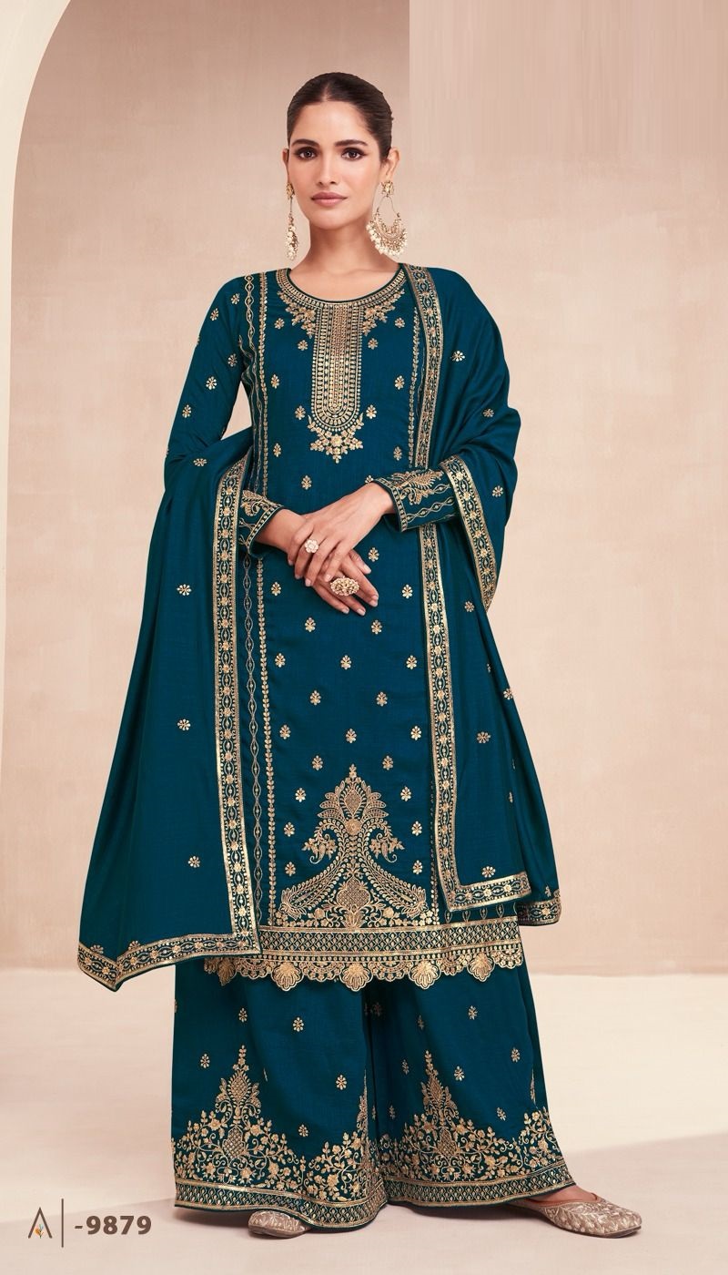 Fully Stitched Suits - Premium Silk