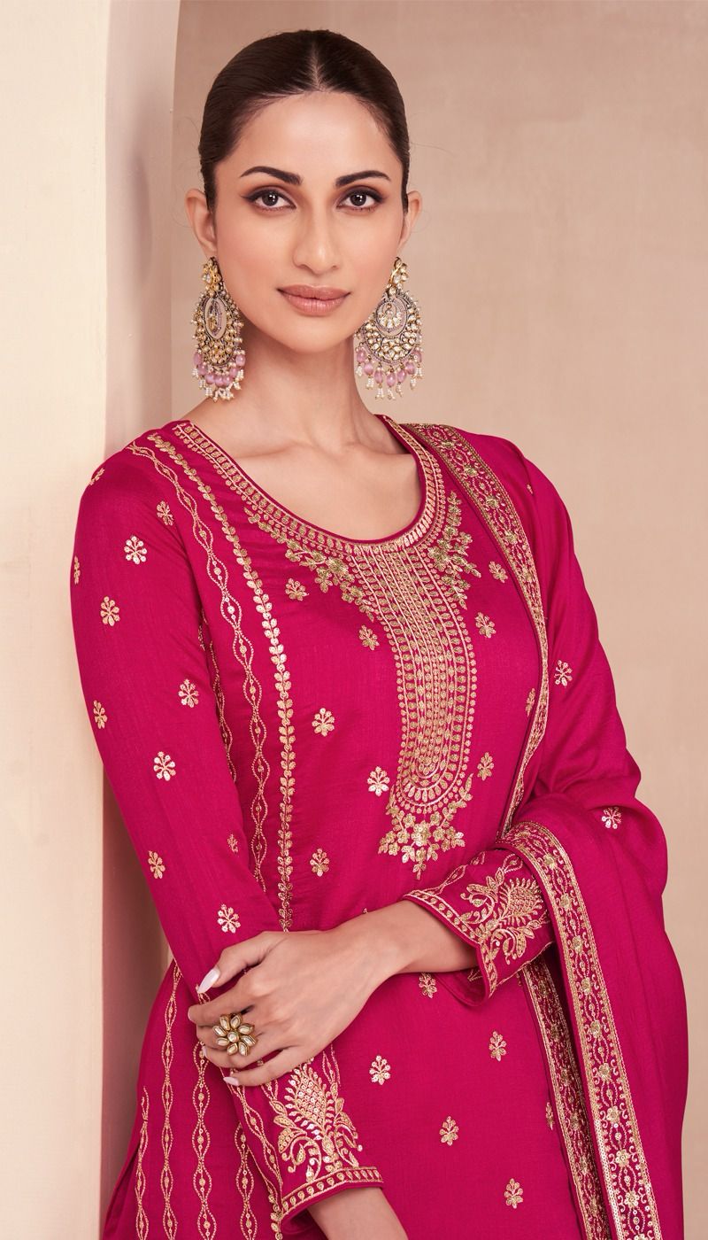 Fully Stitched Suits - Premium Silk