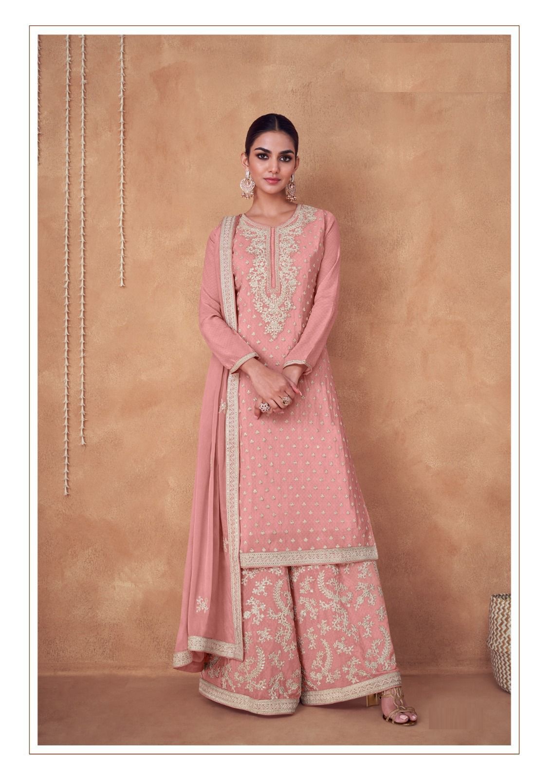 Fully Stitched Suits - Chinon Silk
