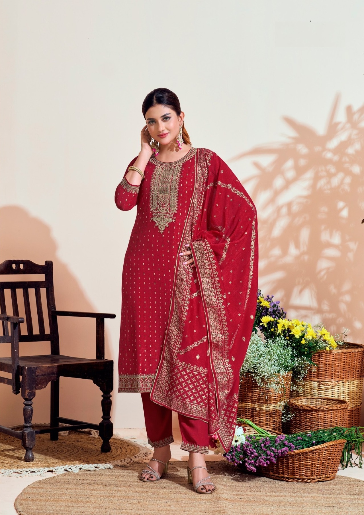Fully Stitched Suits - Premium Silk