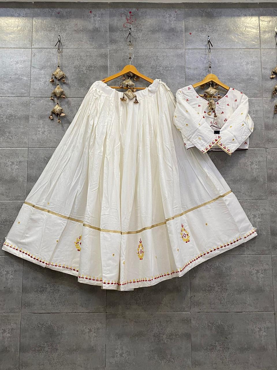 Fully Stitched Lehnga - Ghazi Silk