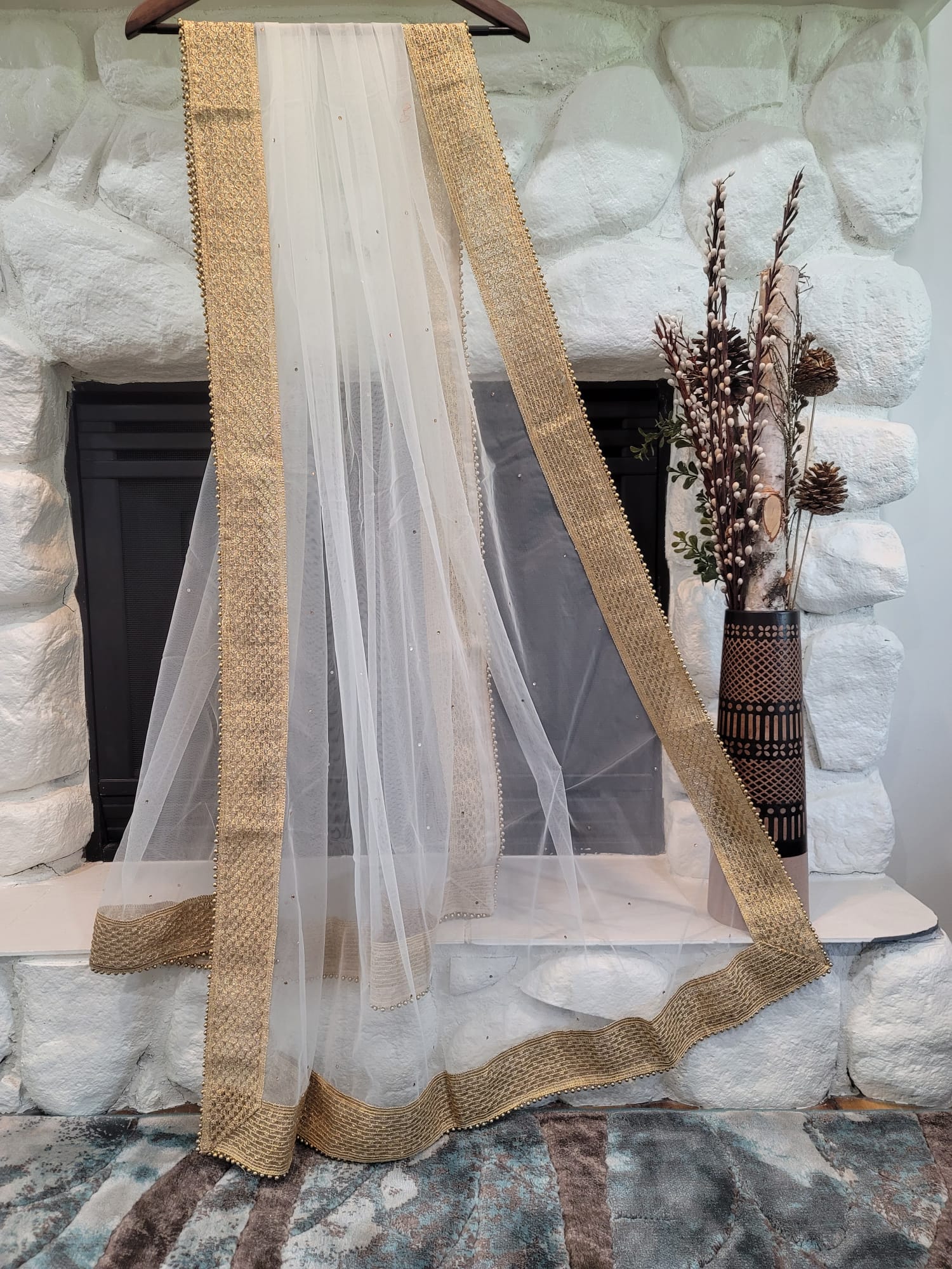 Traditional Net Dupatta - Soft Net