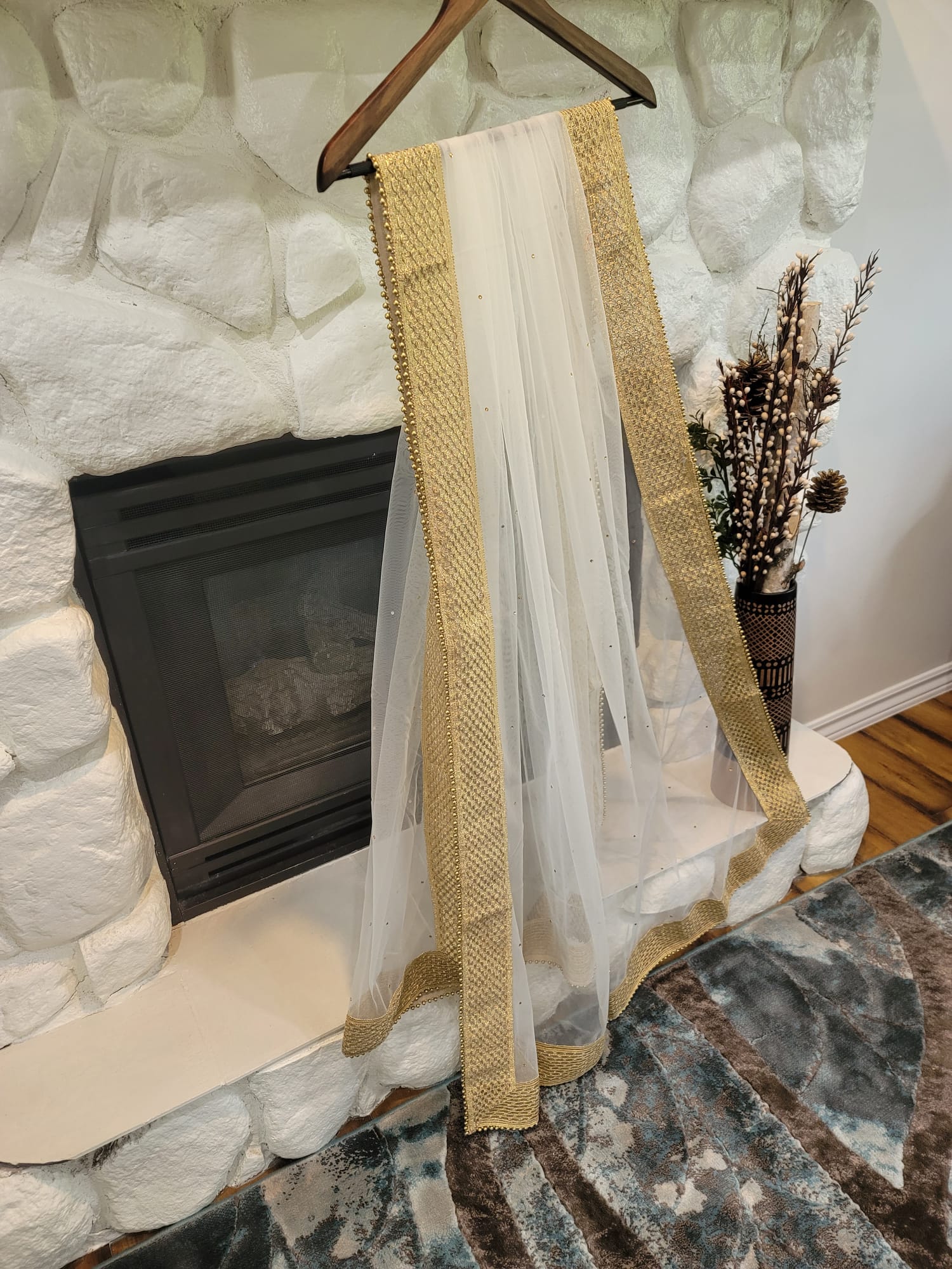Traditional Net Dupatta - Soft Net