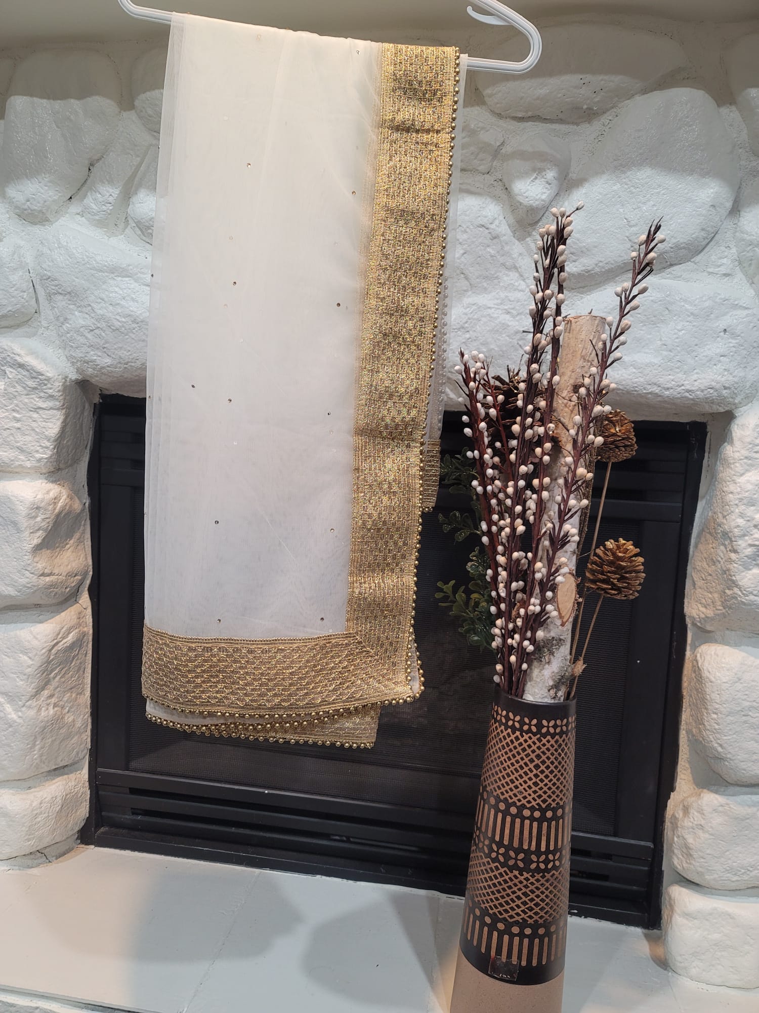 Traditional Net Dupatta - Soft Net