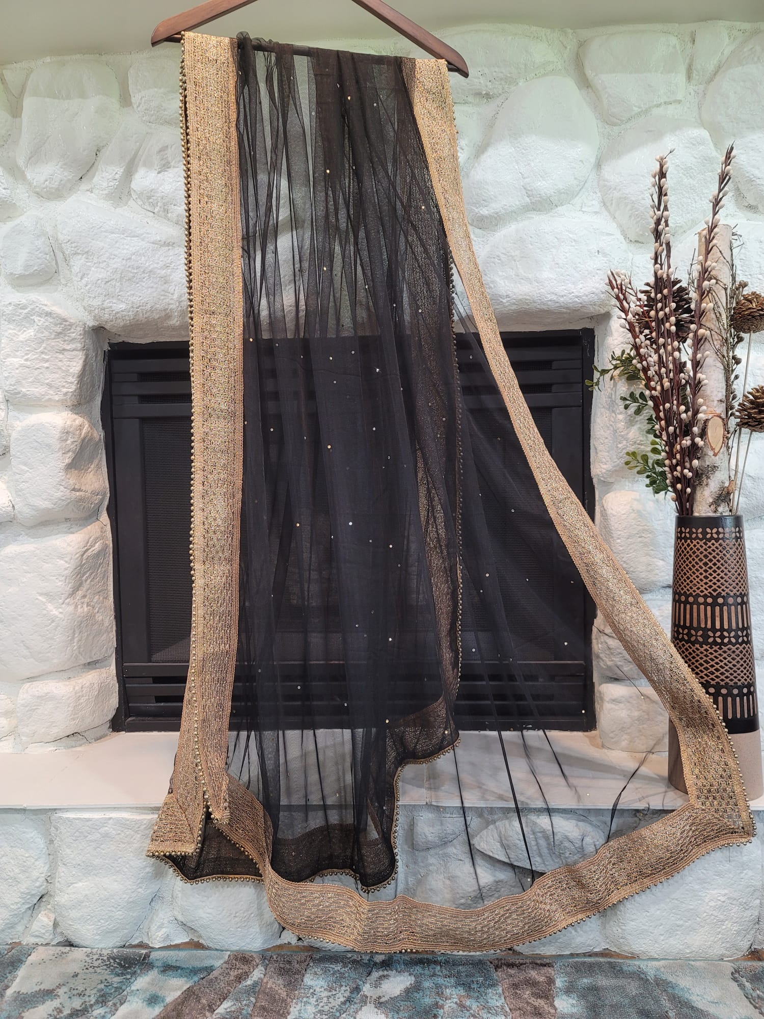 Traditional Net Dupatta - Soft Net