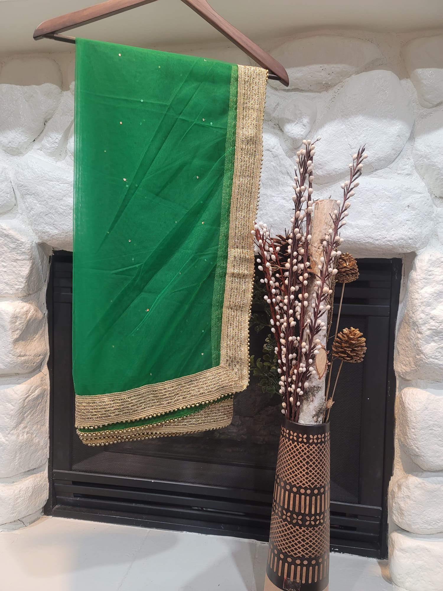 Traditional Net Dupatta - Soft Net