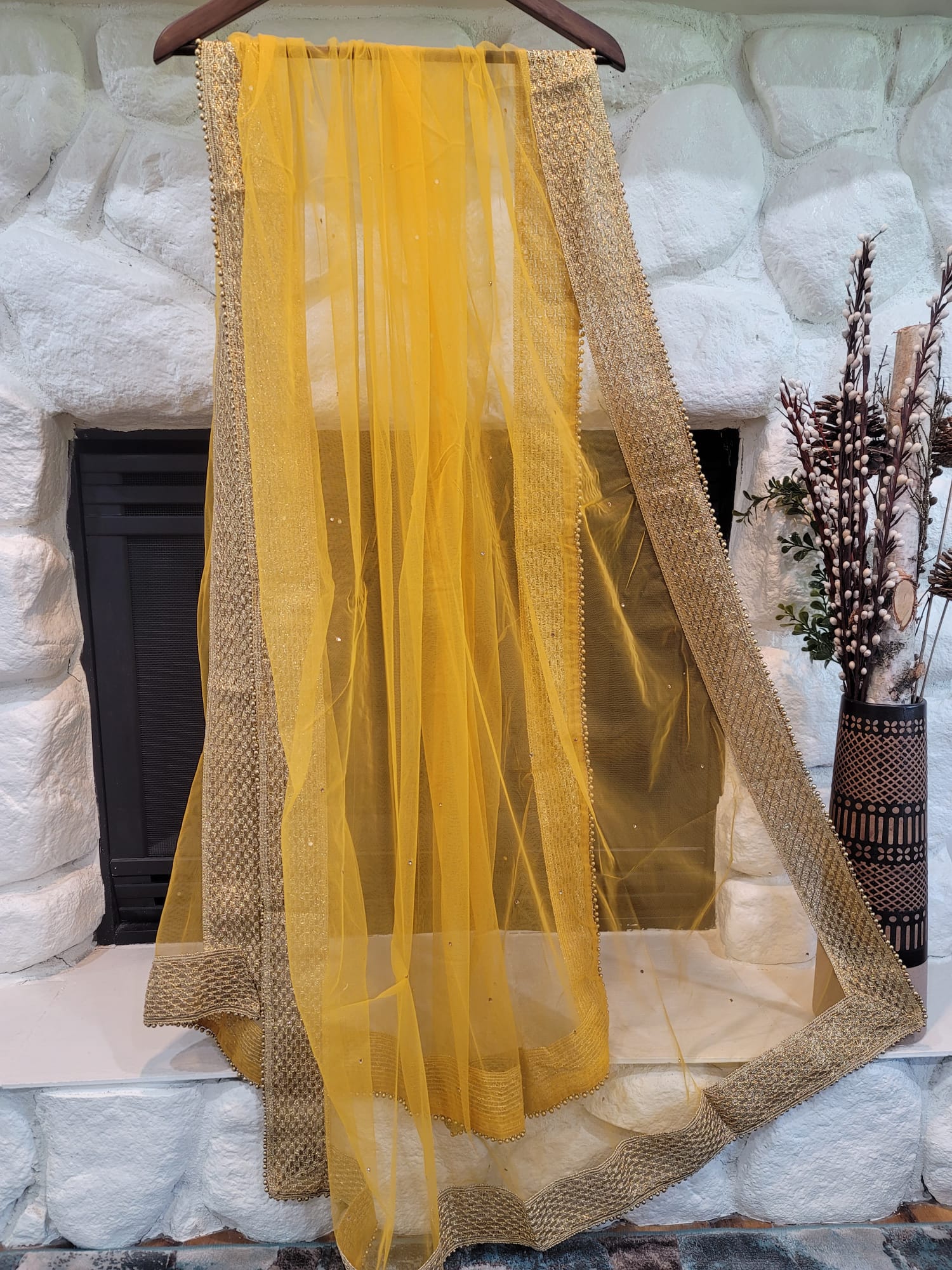 Traditional Net Dupatta - Soft Net