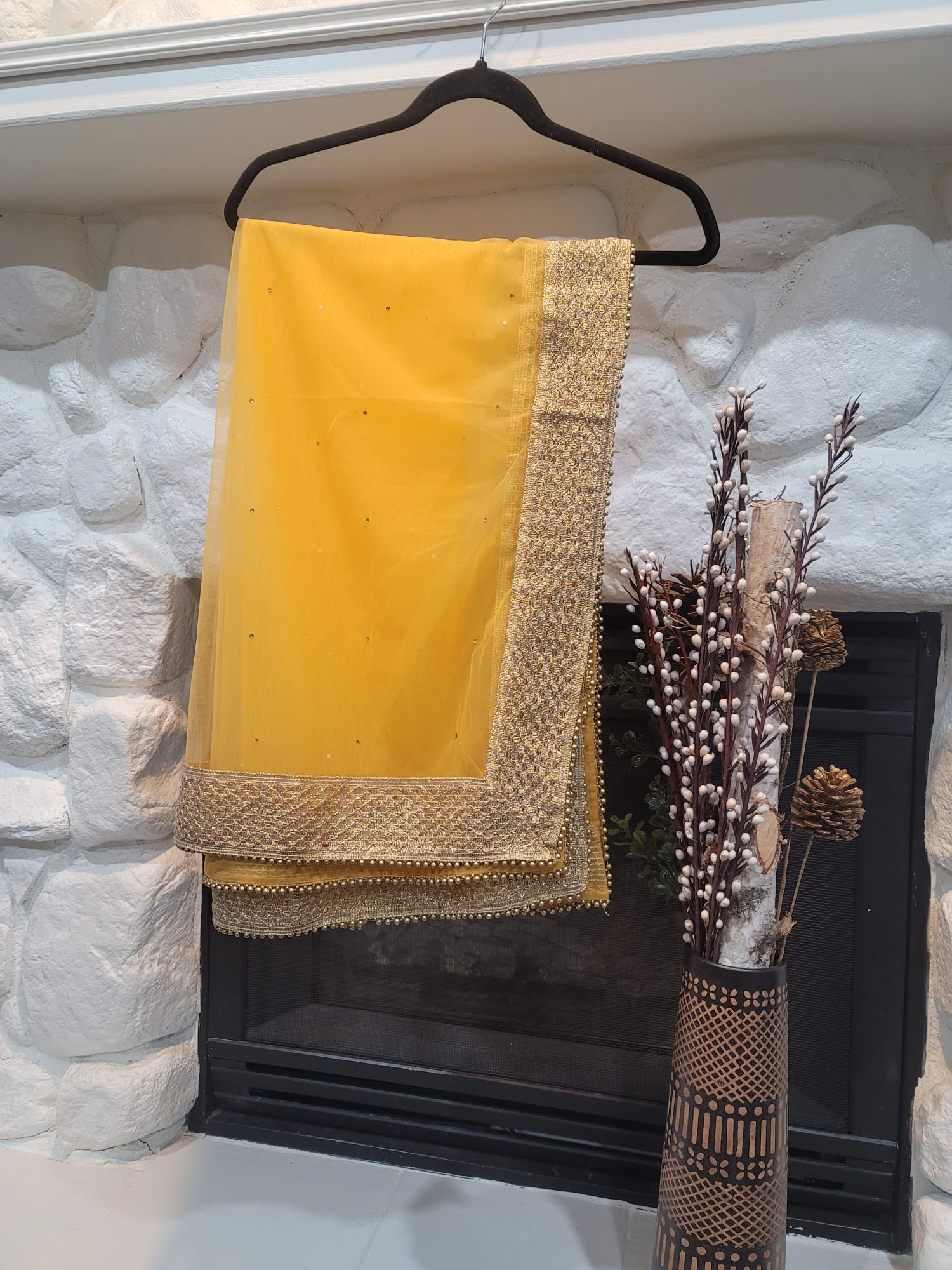 Traditional Net Dupatta - Soft Net