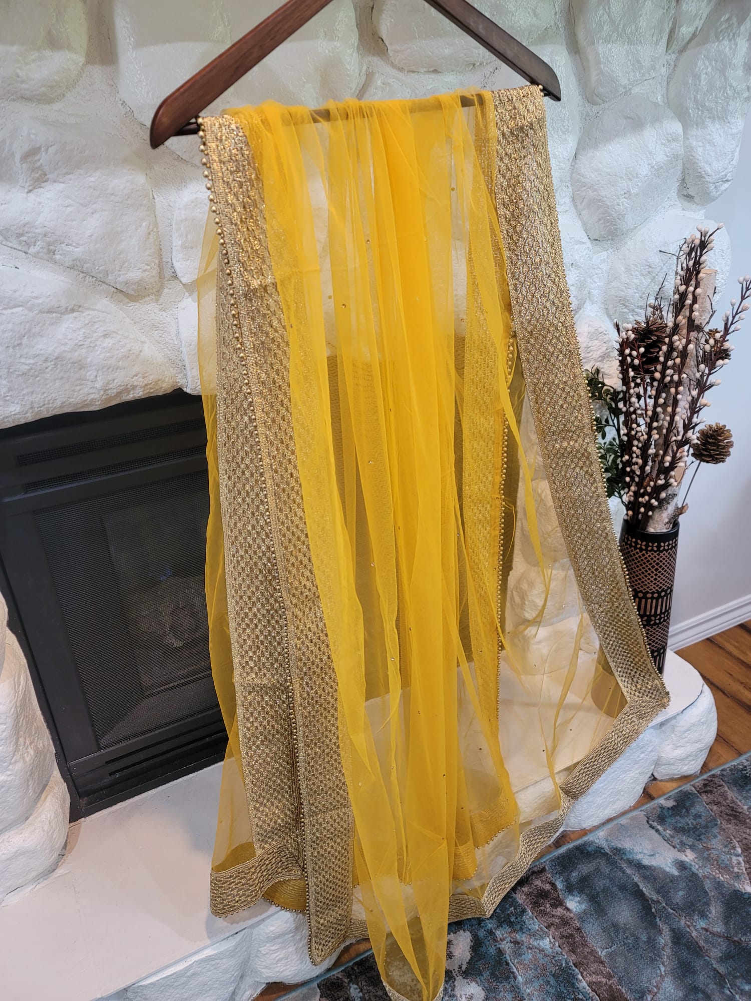 Traditional Net Dupatta - Soft Net