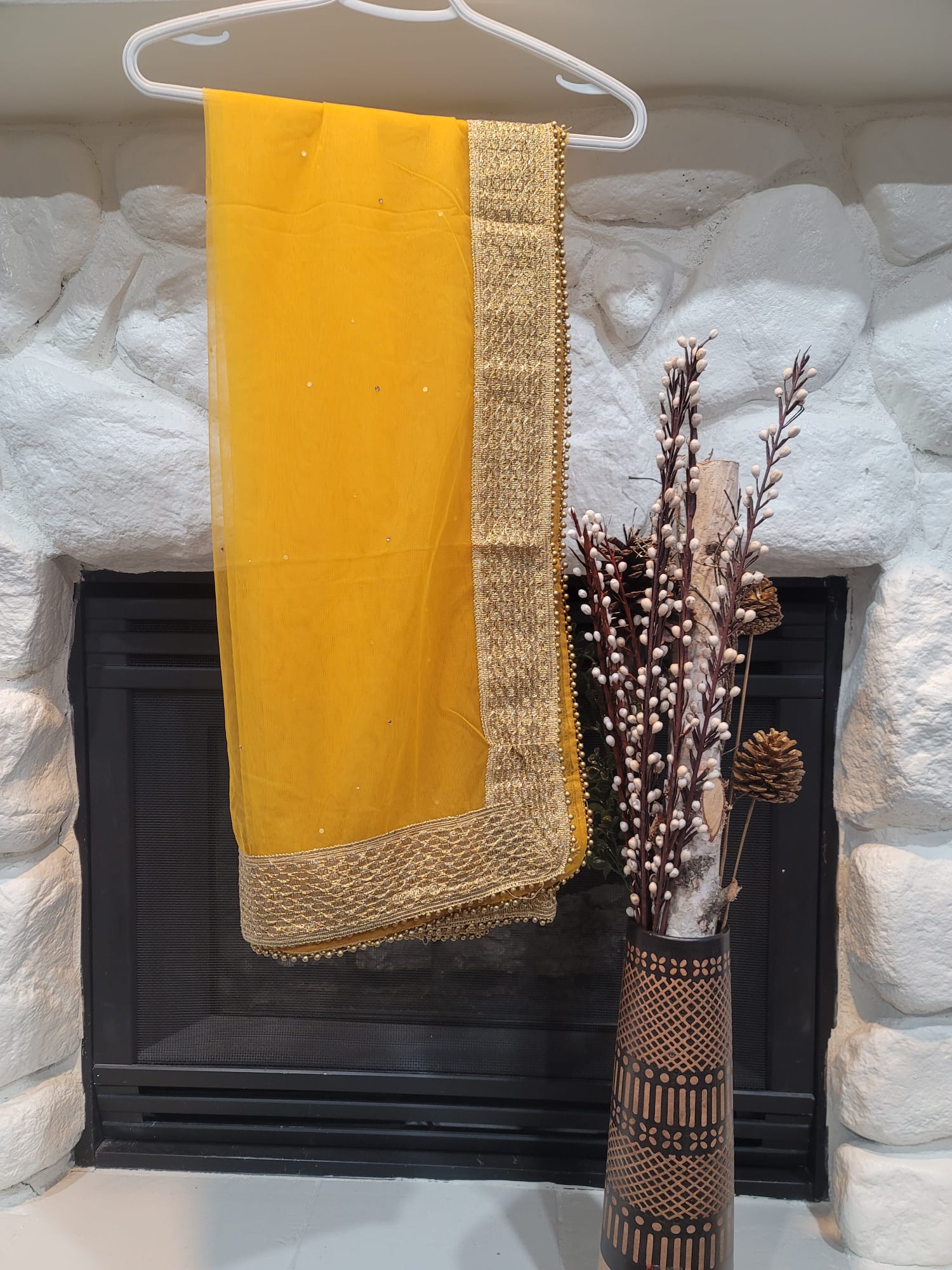 Traditional Net Dupatta - Soft Net