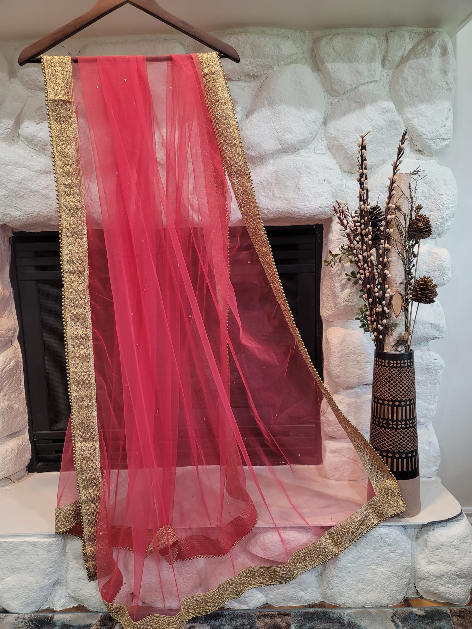 Traditional Net Dupatta - Soft Net