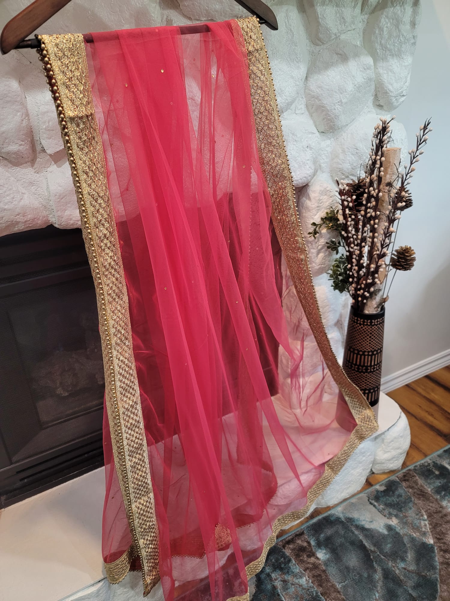 Traditional Net Dupatta - Soft Net