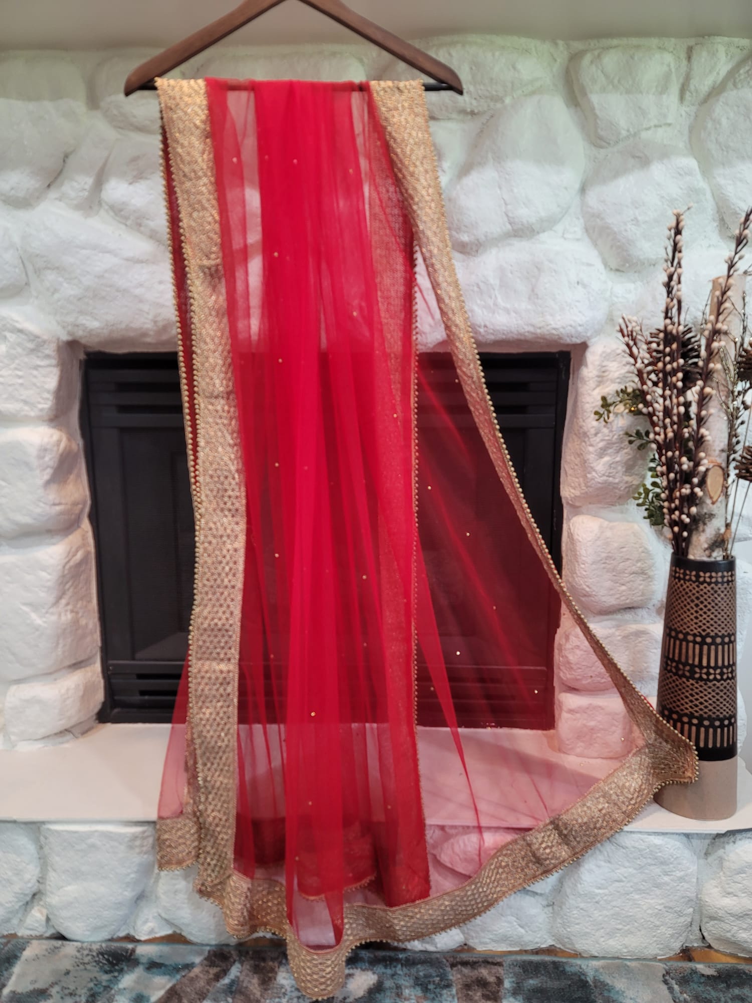 Traditional Net Dupatta - Soft Net