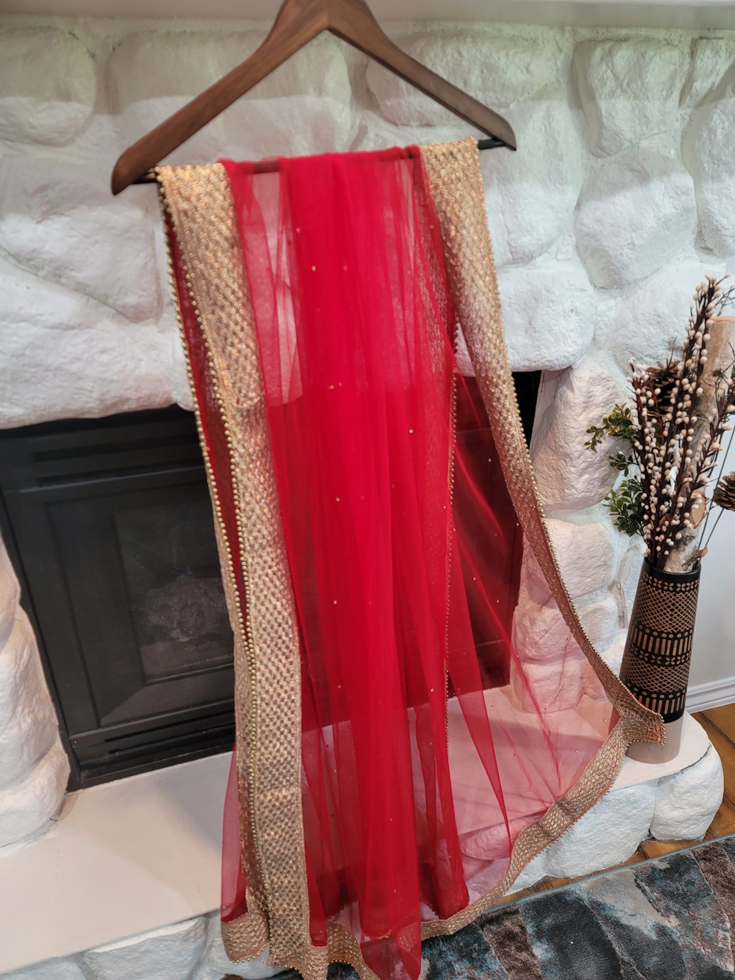 Traditional Net Dupatta - Soft Net