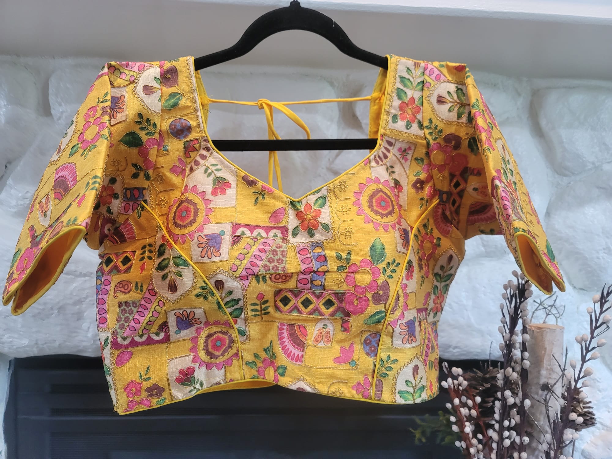 Fully Stitched Blouse - Half Sleeves