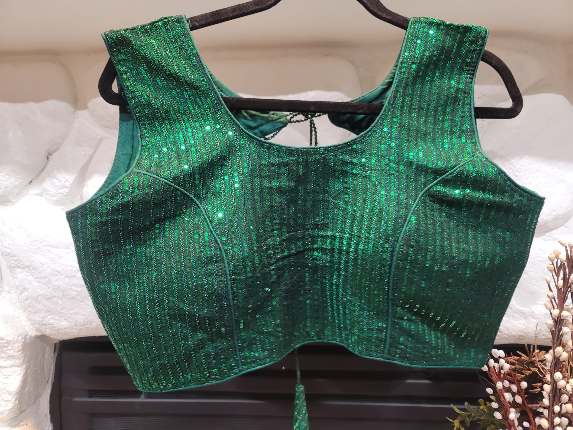 Fully Stitched Blouse - Sleeve Less