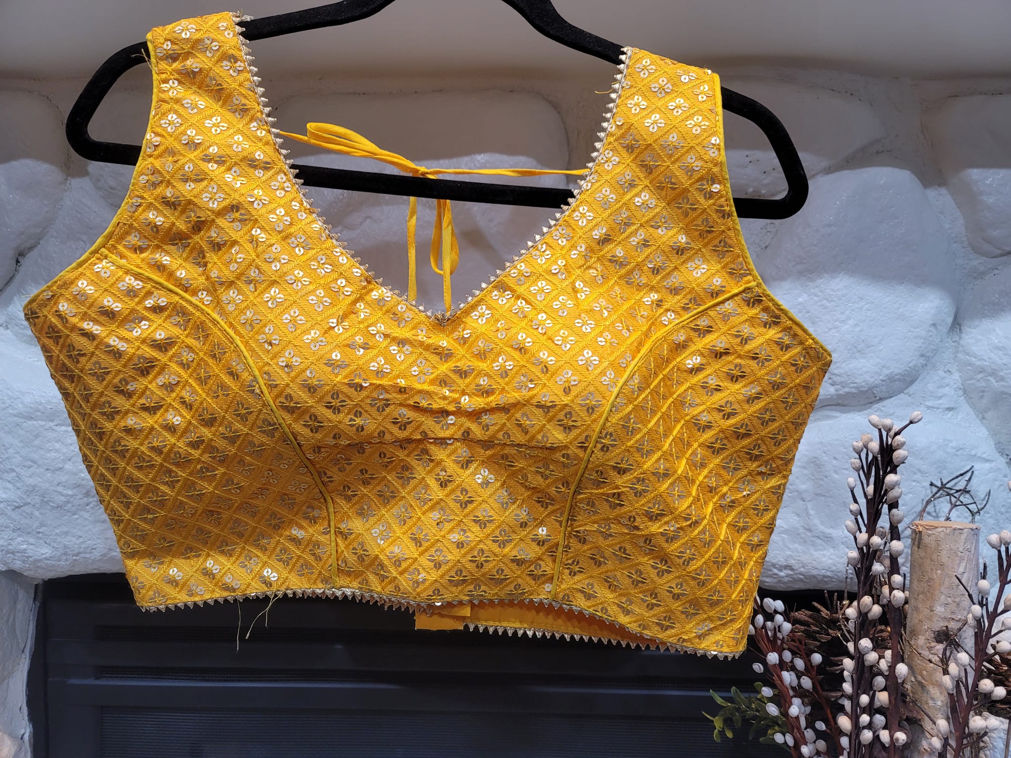 Fully Stitched Blouse - Sleeve Less