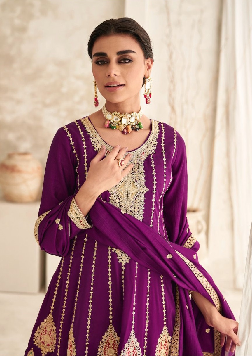 Fully Stitched Suits - Premium Silk