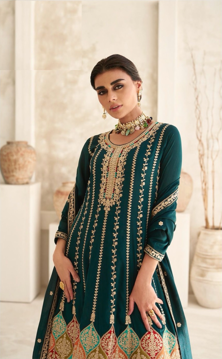 Fully Stitched Suits - Premium Silk