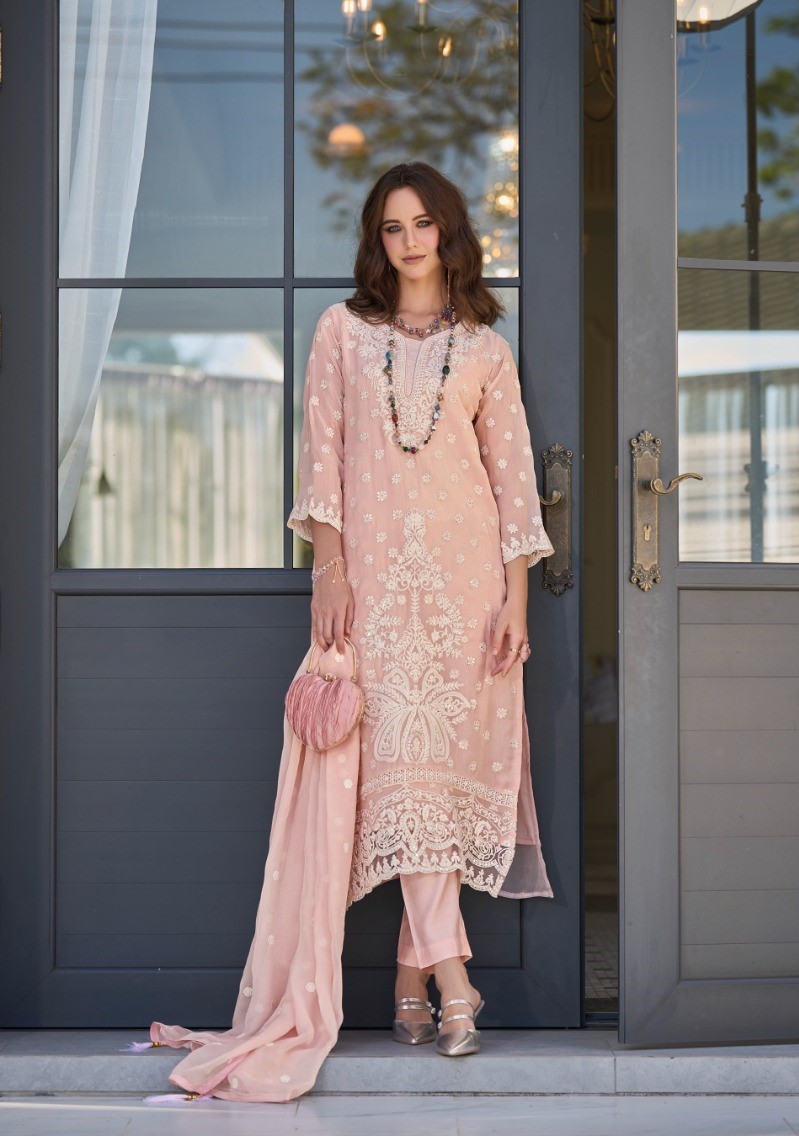 Fully Stitched Suits - Premium Soft Organza