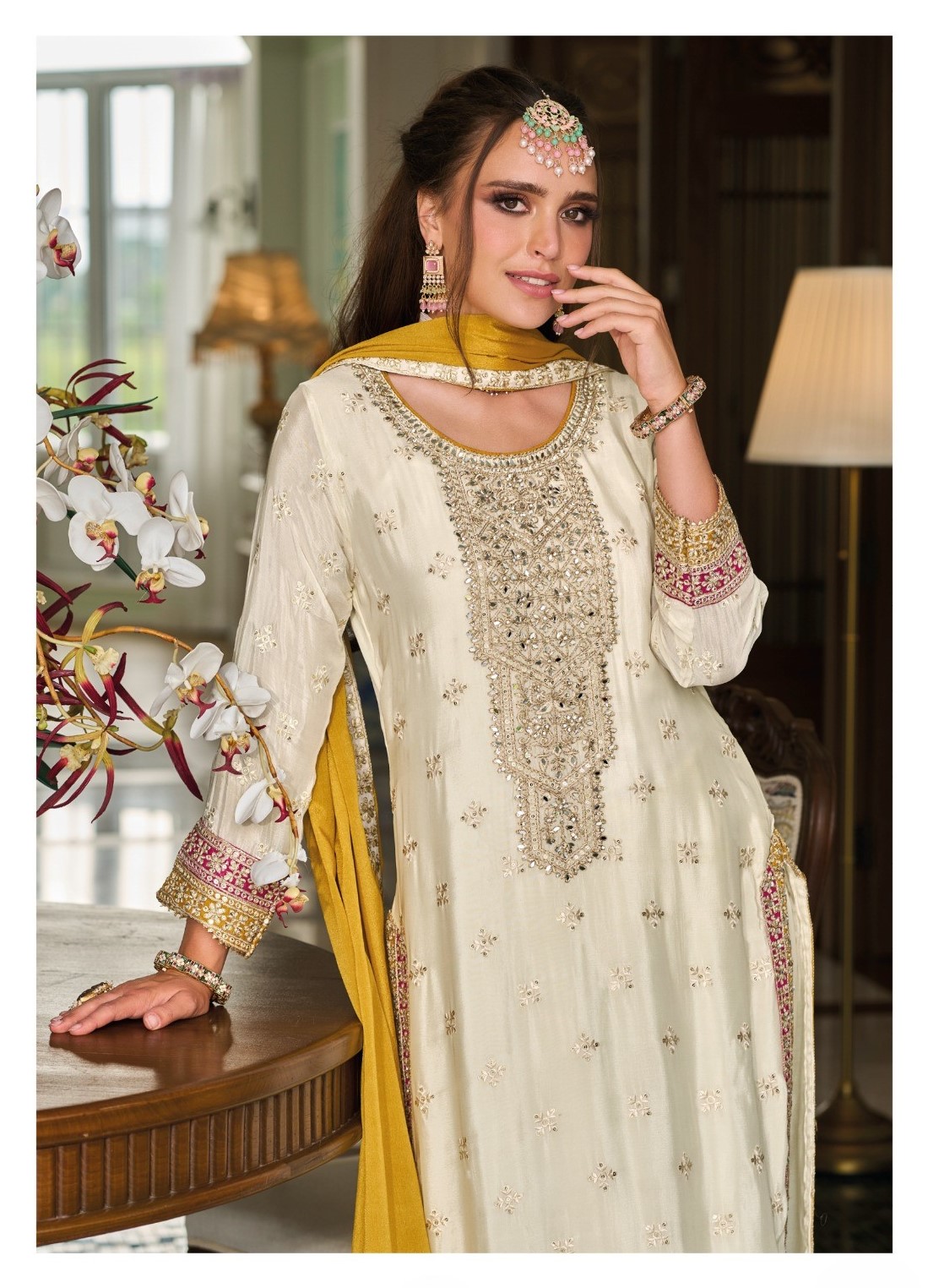 Fully Stitched Suits - Premium Silk