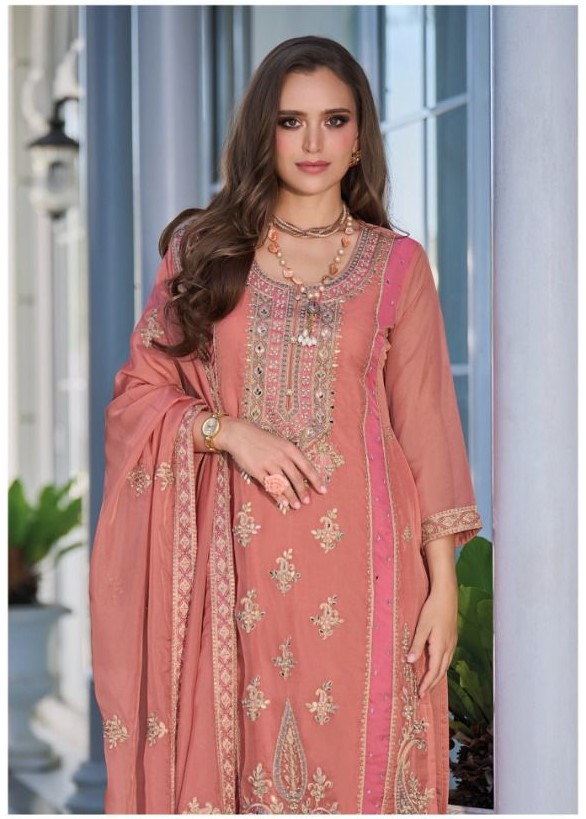 Fully Stitched Suits - Heavy Organza