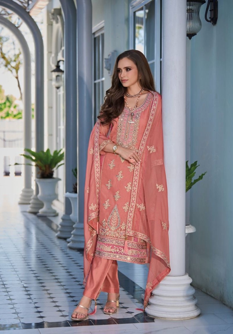 Fully Stitched Suits - Heavy Organza