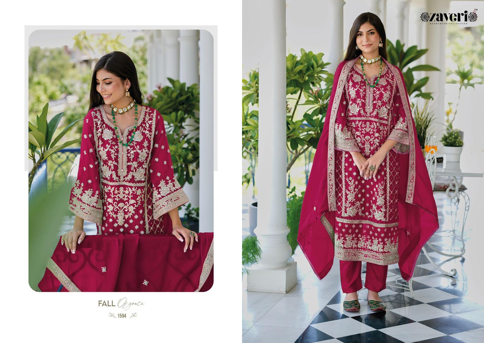 Fully Stitched Suits - Premium Soft Organza