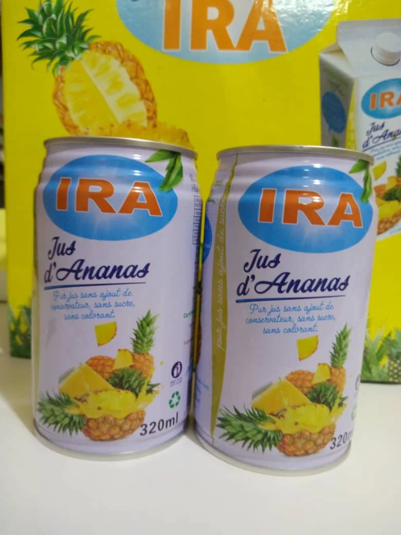 Jus d'Ananas Naturel IRA