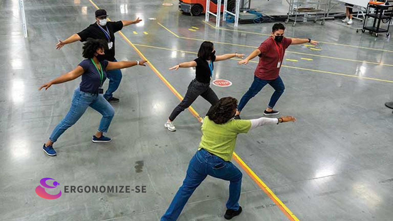 Ginástica laboral para profissionais da saúde