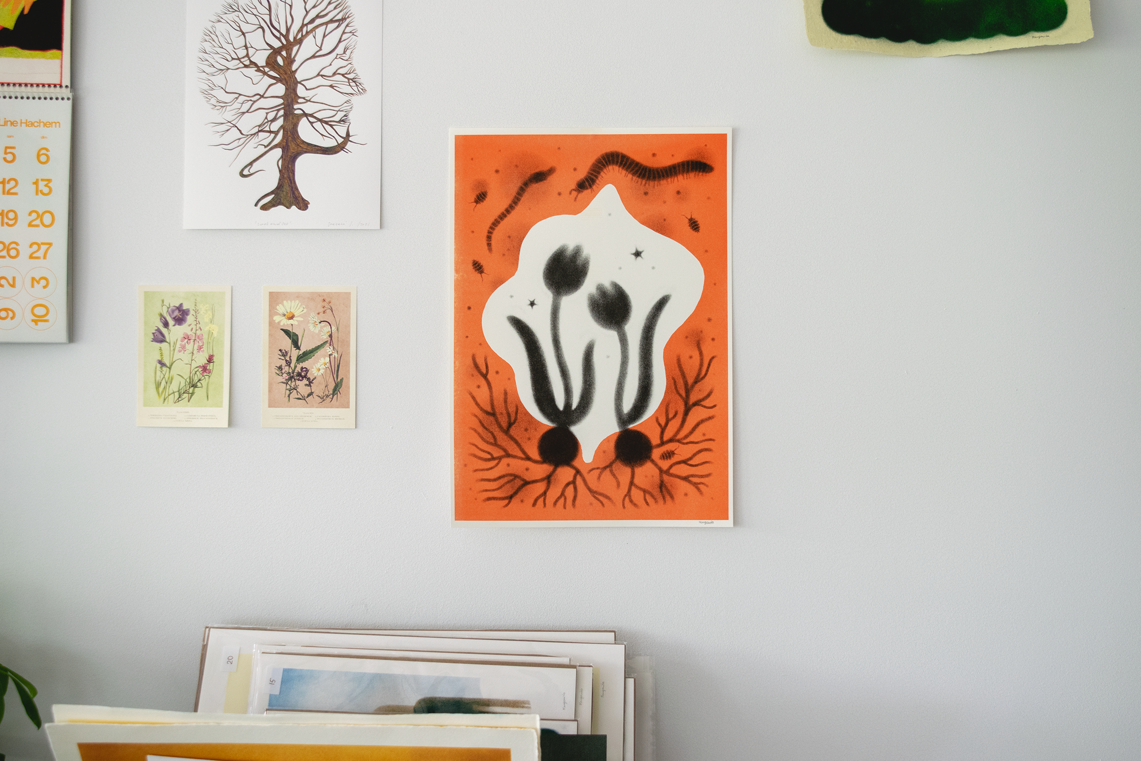 Soil Ecosystem [A3 Riso Print]