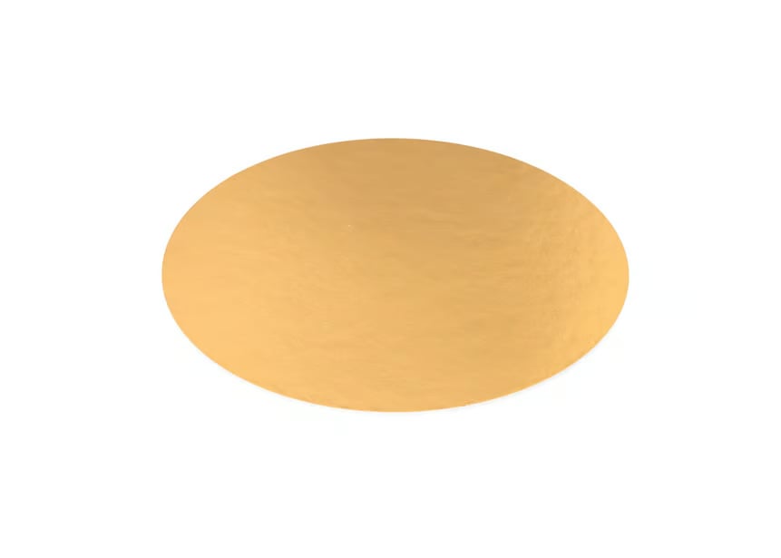 34cm aukso/juodos spalvos padėklas 3mm (10vnt)