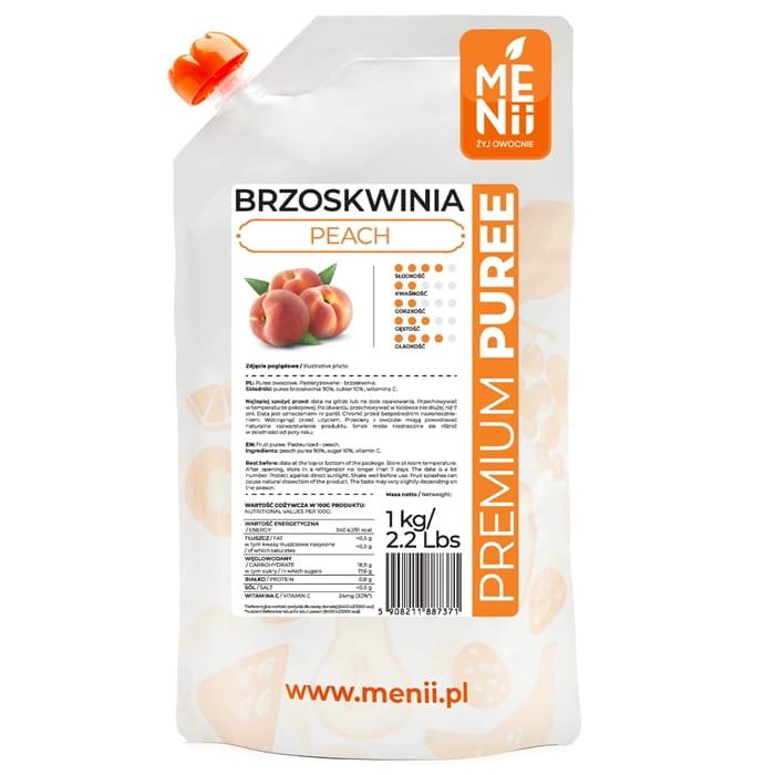 Vasių tyrė Persikų 1kg