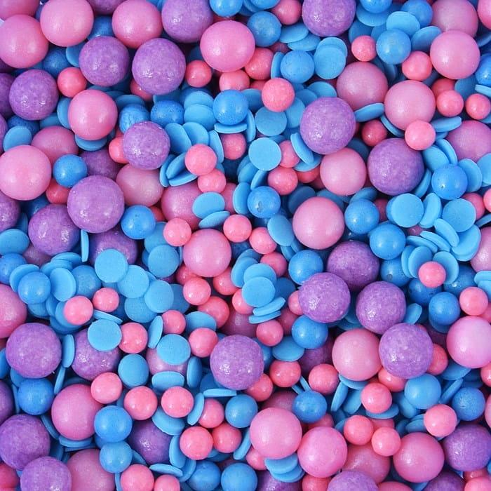 Pabarstukai cukriniai Barbie blue 50g